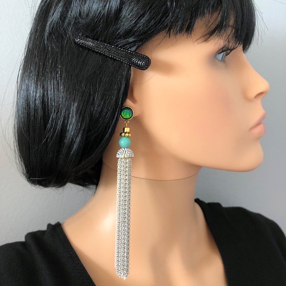 long earrings